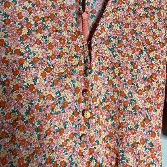 Faithfull The Brand Anka Floral Jumpsuit Size 2 - Picture 6 of 16